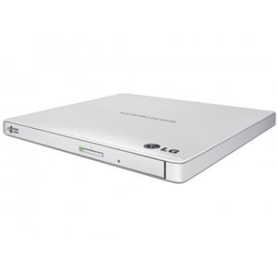 Graveur DVD-RW Externe Ultra Slim LG DVD-RW GP57EW40 USB Blanc