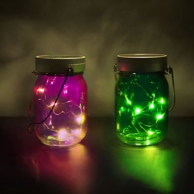 Pots de lumière féeriques à énergie solaire