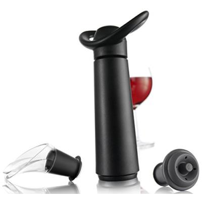 Vacu vin coffret cadeau concerto pour conservation du vin noir