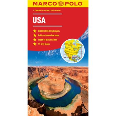 USA Marco Polo Map (Marco Polo Maps)