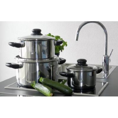 M+K BY ELO 68013 SET DE CASSEROLES JUWEL DE LUXE, 3 PIÈCES