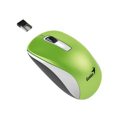 Genius NX-7010 - muis - 2.4 GHz - metallic groen