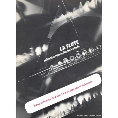 Partitions classique LEMOINE ROSSE FRANCOIS - MOD'SON 6 - FLUTE, ALTO, VIOLONCELLE Musique de chambre