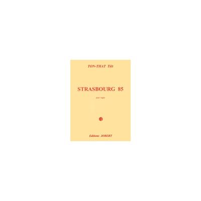 Partition classique JOBERT TON THAT TIET - STRASBOURG 85 - ORGUE Orgue