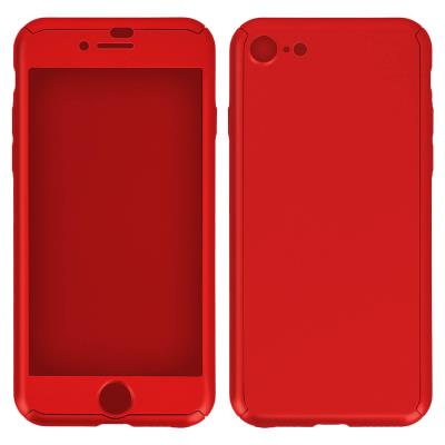 Wave Concept - Coque 360 En Rubber Pour Iphone 7 Rouge