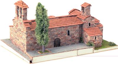 Maquette eglise romanica 6 domus kits
