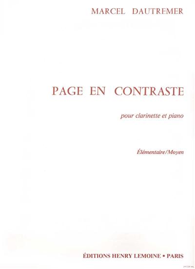 PAGE EN CONTRASTE