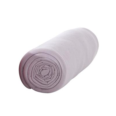 Drap housse 160x200 POUDRE DE LILA 100% Coton 57fils/cm2