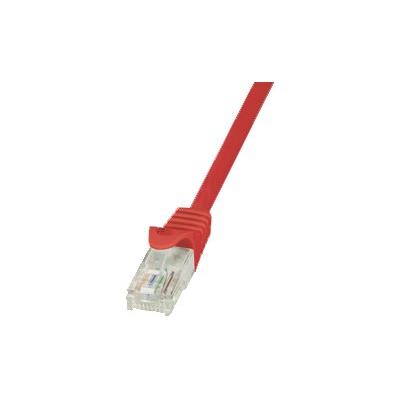 LogiLink EconLine - verbindingskabel - 3 m - rood