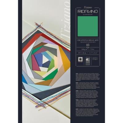 FABRIANO Bloc Tiziano 160g A3 30f 6 Coul. Pastels