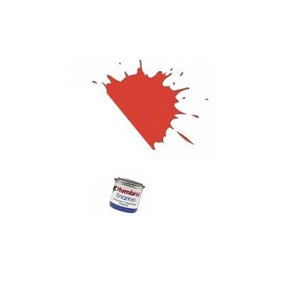 174 - rouge signal mat : enamel humbrol