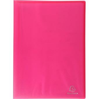 Porte-vues - EXACOMPTA - A4 - Polypropylène souple - 20 pochettes
