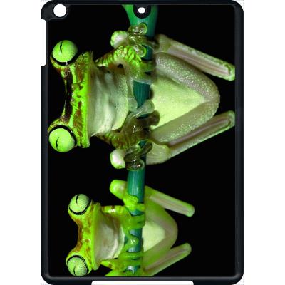 Coque pour apple ipad air deux grenouilles vertes suspendues