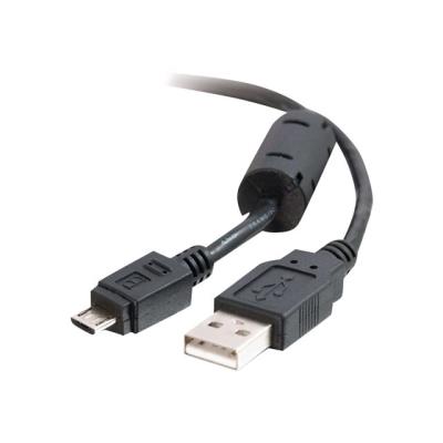 C2G USB 2.0 A to Micro B Cable - USB-kabel - 2 m