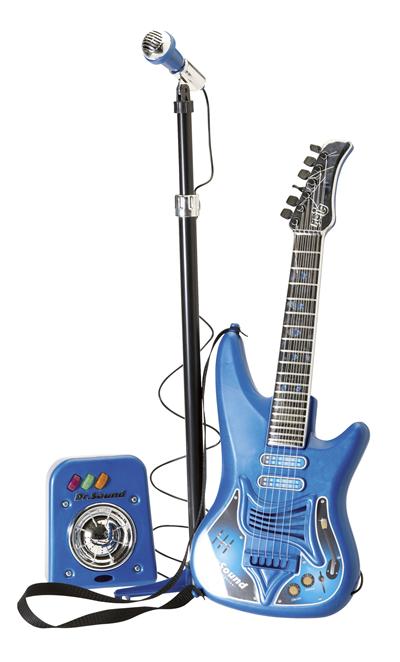 Max GigKit - Guitare Électrique Pack Débutant Ampli 40 Watts - Quilted Bleue