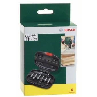 Coffret de 15 fraises 8 mm BOSCH : Ref. 2607017472