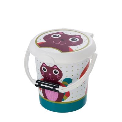 Rotho babydesign poubelle à couches - sérigraphie - gamme oops