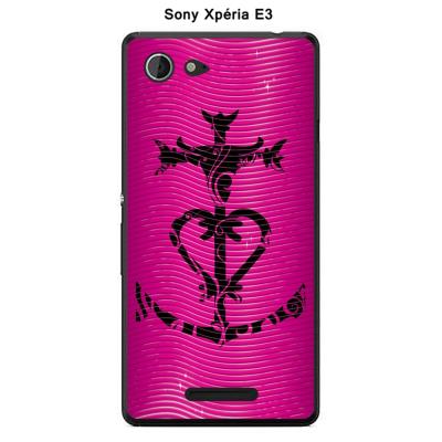 Coque Sony Xpéria E3 - Manade attitude Rose