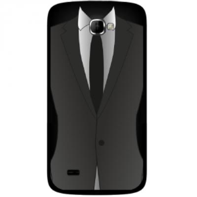 Coque rigide pour Logicom E350 avec impression Motifs smoking