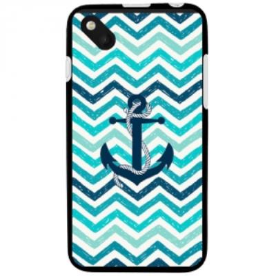 Coque souple pour Wiko Sunset 2 avec impression Motifs ancre