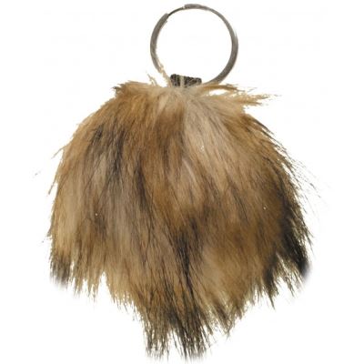 Nickelson porte-clés Filles Pom Pom Pom Pom 7 cm marron