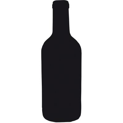 Silhouette bouteille ardoise - Feutre-craie inclus et kit velcro pour accrochage mural - 30x50cm