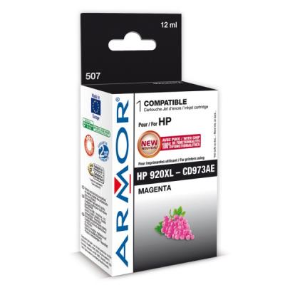 Armor - magenta - inktcartridge (alternatief voor: HP 920XL, HP CD973AE)