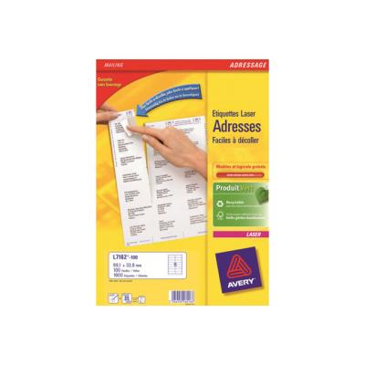 Avery - sheets - 100 stuks