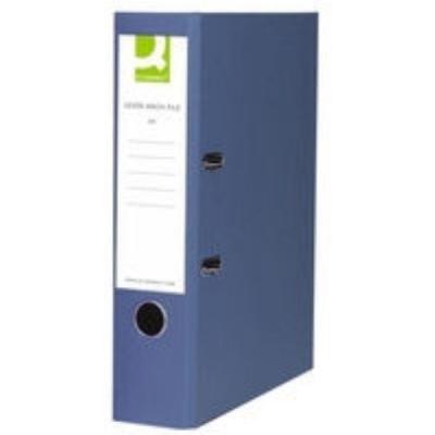 Q-CONNECT KF20020 CLASSEUR À LEVIER POLYPROPYLÈNE BLEU A4