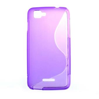 Coque pour Wiko Kite Silicone Gel S Line - Violet Translucide - 1