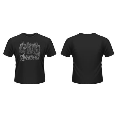 Avengers Assemble - T-Shirt Team Art (M)