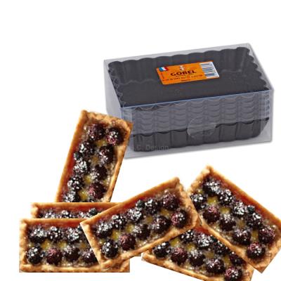 Gobel - boîte de 6 tartelettes rectangulaires