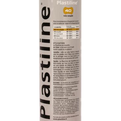 Plastiline dureté 40 1kg Ivoire