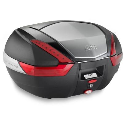 Givi V47 Topcase Monokey avec un Diaphragme en Aluminium, 47 L