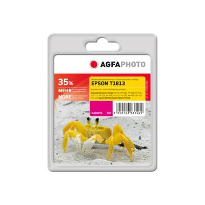 AgfaPhoto - magenta - gereviseerd - inktcartridge (alternatief voor: Epson T1813)