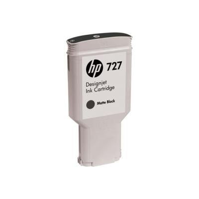 HP 727 - dof zwart - origineel - inktcartridge
