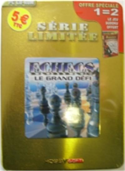 ECHECS LE GRAND DEFI SL + le jeu sudoku offert - PC