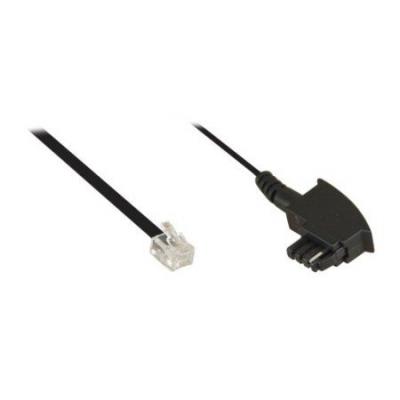 Câble de raccordement tae-f pour véhicules automobiles import siemens telekom-téléphone, longueur 3 m, bon connections ®