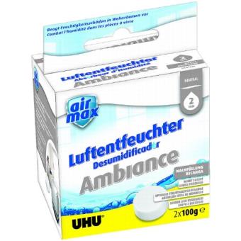 Lot de 2 recharges pour absorbeur d'humidité Airmax by UHU