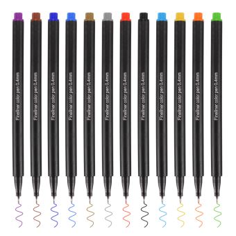 10€02 sur Ensemble de stylos Fineliner 12 couleurs 0,4 mm TH1235 - Autres  accessoires de dessin et peinture - Achat & prix