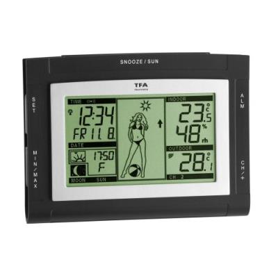 TFA Dostmann 35.1064.01.51 IT Weather Pam /  Station météo radio pilotée