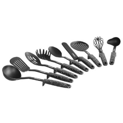 WARIMEX 14125 SET DE 9 USTENSILES DE CUISINE STONELINE AVEC REBORDS PRATIQUES