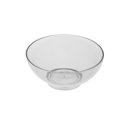 PAPSTAR FINGER FOOD 50 BOLS ROND Ø 7, 2 CM X 3 PLASTIQUE TRANSPARENT CRYSTAL