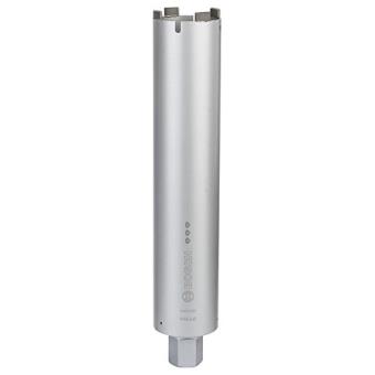 PRODIAMANT Couronne de forage à eau ø 40 mm pour carotteuse à eau Longueur utile 450mm Logement 1 1/4 pouce UNC, béton, béton armé, pierre et maçonnerie