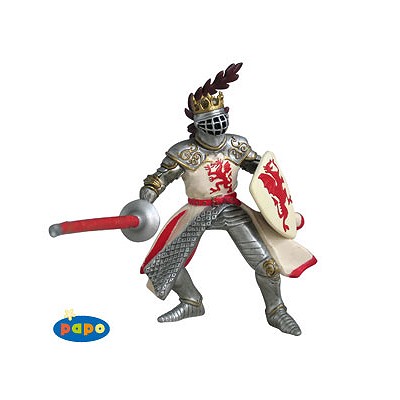 Roi au dragon rouge