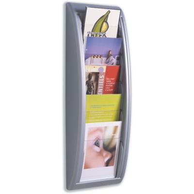 Paperflow présentoir mural aluminium quick fit system format a5