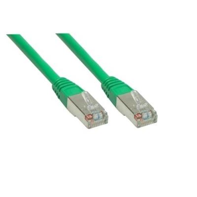 Câble patch, cat 6 s ftp, pimf pvc 250 mhz, pour, vert 1 m, bon connections ® ---