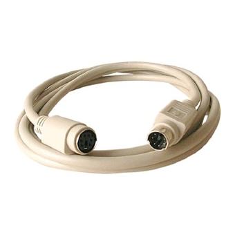 CABLING® Cable prolongateur clavier / souris   PS/2 mini Din 6. 5m - 1