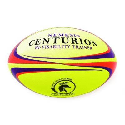 Centurion nemesis ballon de rugby haute visibilité jaune jaune size 4