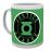 Tasse de ceramique DC Comics Green Lantern Justice League_0